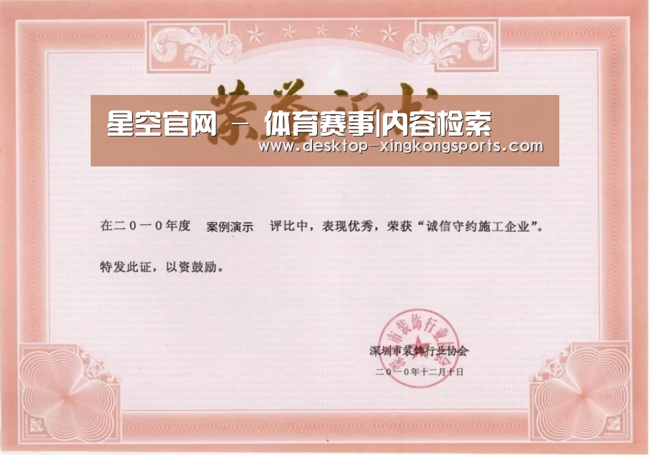 荣誉证书二(图1)