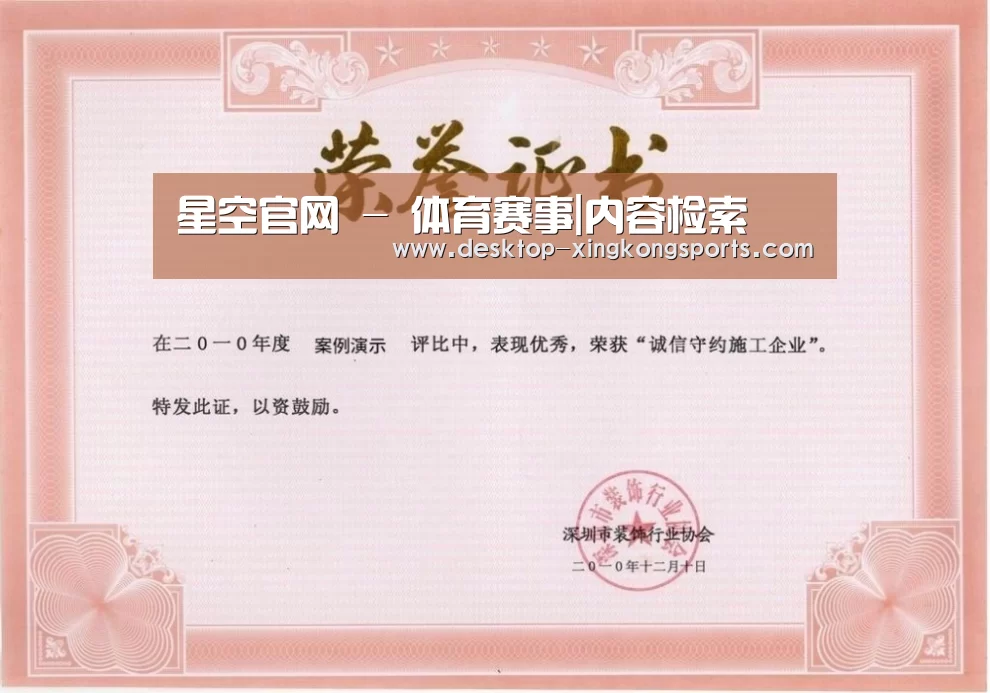 荣誉证书二